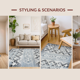Sophisticated Abstract Diamond Composition(Gray)