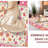 Modern Abstract Floral Aesthetics(Ivory)
