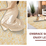 Chic Diamond Motif Decor(Ivory)