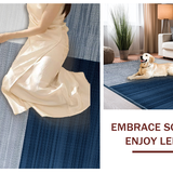 Transitional Medallion Style Decor(Blue)