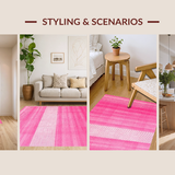 Elegant White and Pink Fusion(Pink)