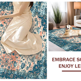 Elegant Lagoon Toned Vintage Motif(Beige)