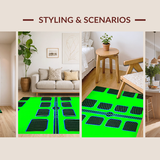 Futuristic Graphic Aesthetic Vibe(Green)