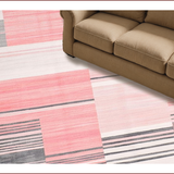 Trendy Textured Modern Stripes(Pink)