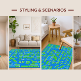 Interactive Roadway Exploration Mat(Blue)