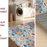 Elegant Textured Geometric Elegance(Blue)