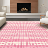 Cozy Creamy Plaid Elegance(Pink)