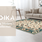 Charming Rustic Bird Motif(Beige)
