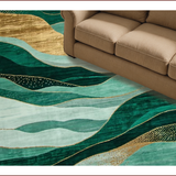 Vibrant Modern Shapes(Green)