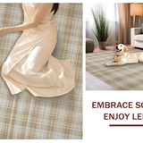 Contemporary Vintage Checkerboard Style(Beige)