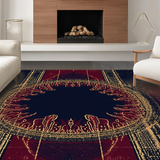 Maritime Kraken With Artistic Tentacle Spiral Design Collection(Red)