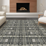 Striking Lattice in Neutral Palette(Black)