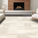 Elegant Neutral Toned Tiled Design(Beige)