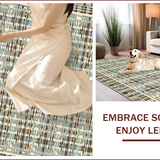 Chic Modern Checkerboard Aesthetic(Blue)