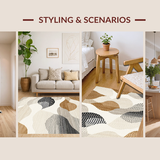 Artful Rustic Brushstroke Elements(Beige)