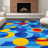 Bright Abstract Circular Arrangement(Blue)