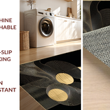 Artistic Bold Geometric Motif(Black)