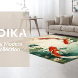 Elegant Earthy Fish Decor(Red)