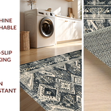 Cozy Vintage Floral Motif(Gray)