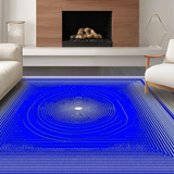 Contemporary Twisted Vortex Style(Blue)