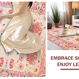 Sophisticated Neutral Floral Fusion(Ivory)