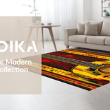 Striking Transitional Guitar Layout(Red)