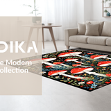 Artistic Mushroom Inspired Composition(Red)