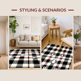 Chic Low Profile Welcome Aesthetic(Black)