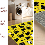 Contemporary Cat Imagery(Yellow)