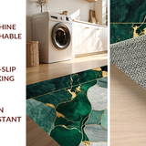 Luxe Gray Fluid Design Element(Green)