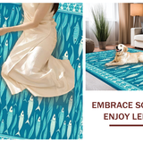 Casual Underwater Scene Decor(Blue)