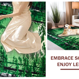 Artistic Abstract Tree Silhouettes(Green)