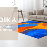 Artistic Geometric Color Fusion(Blue)