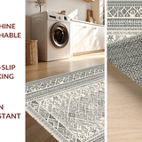 Distinctive Textured Lattice Appeal(Gray)