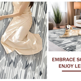 Contemporary Geometric Luxe Style(Gray)