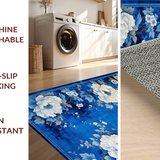 Luxurious Ornate Floral Design(Blue)