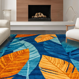 Chic Distressed Color Splash(Blue)