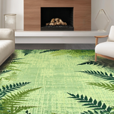 Charming Plush Circular Texture(Green)