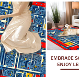 Vibrant Cityscape Adventure Design(Blue)