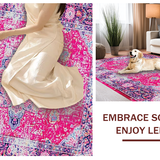 Chic Distressed Ogee Aesthetic(Pink)