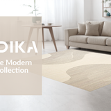 Flowing Lines Rustic Charm(Beige)