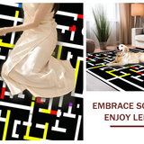 Chic Vibrant Circular Design(Black)