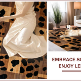 Ultra Soft Area Rug, Non Slip, Stain Resistant, Washable Area Rugs for Living Room, Bedroom, Exotic Multicolor Animal Print(Brown)