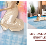 Lively Multi Colored Abstract Flow(Blue)