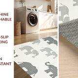 Charming Elephant Themed Transitional Decor(Beige)