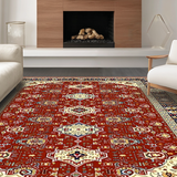 Sophisticated Warm Color Trellis(Red)