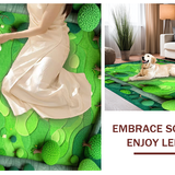 Interactive Eco Friendly Jungle Scene(Green)