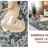 Luxurious Tiled Medallion Design(Black)