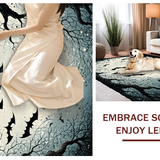 Whimsical Dark Fantasy Print(Black)