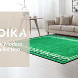 Elegant Green Geometric Composition(Green)